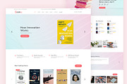 Bookly - Bookstore Website Template, a HTML Template by TemplatesJungle (Thumbnail 1 of 8)