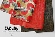 Cherry Blossoms Japanese Patterns, a Pattern Graphic by KaramfilaS (Thumbnail 3 of 23)