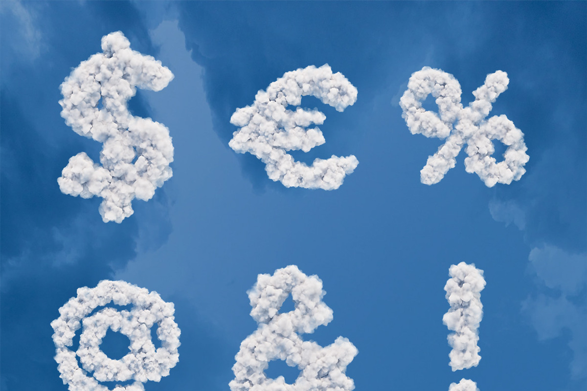Cloud Letters Set, an Object Graphic by Kotulsky Mockups (Photo 5 of 6)