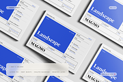 A4 Landscape Magazine Mockup, a Books & Magazine Mockup by Toasin Studio (Thumbnail 5 of 7)