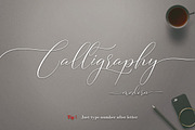 Camelia Calligraphy Modern, a Script Font by Teweka (Thumbnail 5 of 11)
