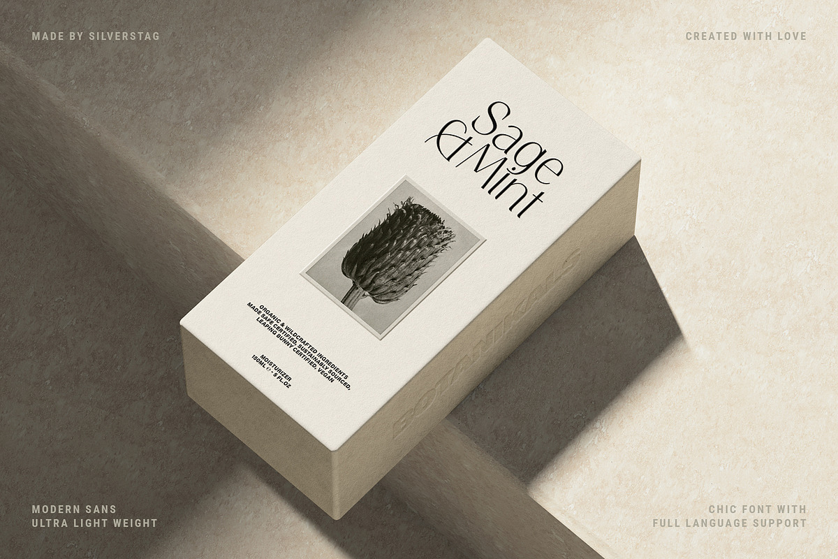 Elio & Oliver Ultra Light Sans Serif, a Sans Serif Font by SilverStag Type Foundry (Photo 5 of 11)
