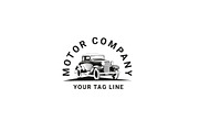 Motor Logo / Car / Automotive, a Branding & Logo Template by Designbase (Thumbnail 1 of 2)