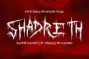 Torn Flesh - Scary Horror Font, a Font by PutraCetol Studio (Thumbnail 10 of 11)