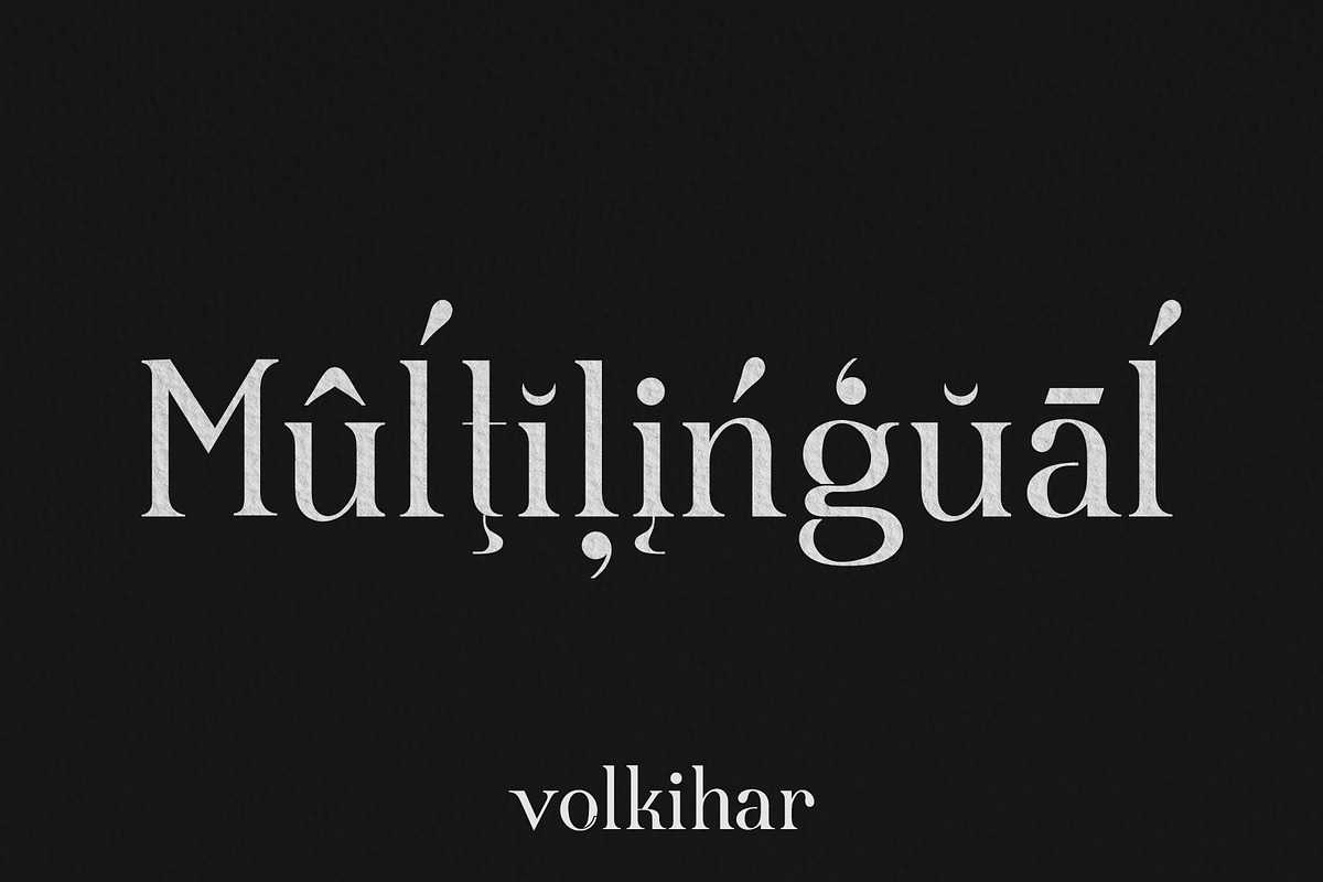 Volkihar | Modern Serif Font, a Serif Font by Voleshads (Photo 4 of 6)