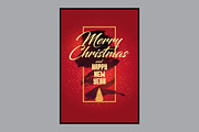 Vector Calligraphic Christmas cards., a Seasonal Illustration by PoPaShop (Thumbnail 4 of 6)