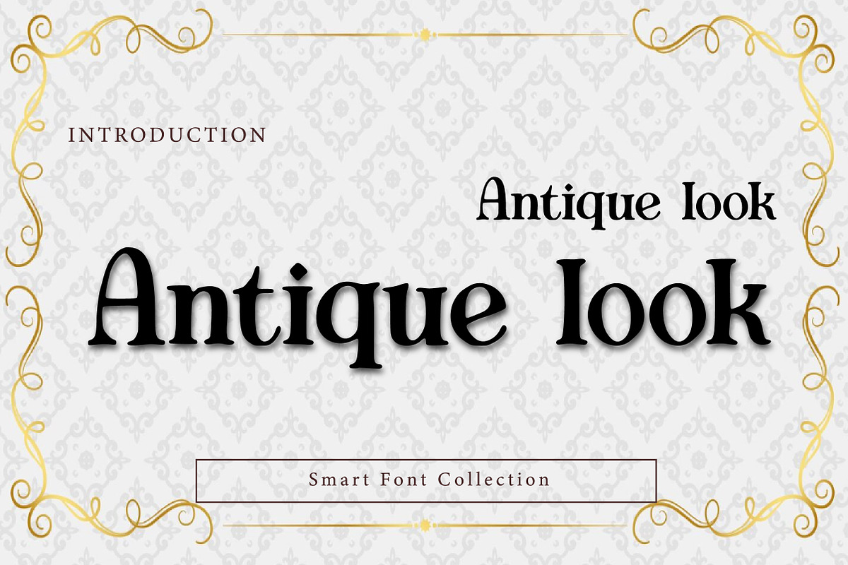 Antique look, a Serif Font by Wow Magic (Photo 1 of 3)
