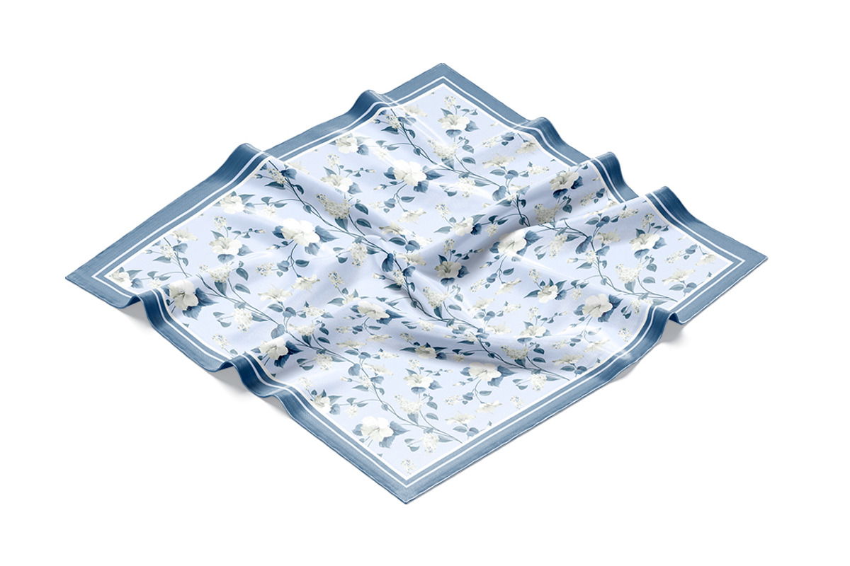 Wrapped Silk Scarf Mockups, a Product Mockup by rebrandy (Photo 4 of 10)