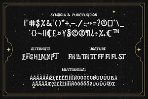 Death World - A Display Font