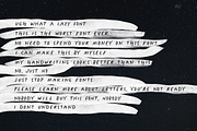 Quisas - Quirky Handwriting Fonts, a Handwritten Font by Ian Irwanwismoyo (Thumbnail 1 of 6)