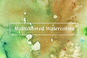 Abstract Watercolor Textures Pack, a Texture Graphic by Cassandra Cappello (Thumbnail 1 of 8)