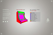 Retro Gaming Bartop Arcade Mockup, a Merchandise Mockup by Storm Pixels (Thumbnail 4 of 5)