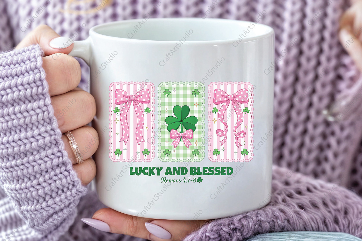 Retro Coquette St Patrick's Day PNG, an Illustration by CraftArtStudio (Photo 2 of 4)