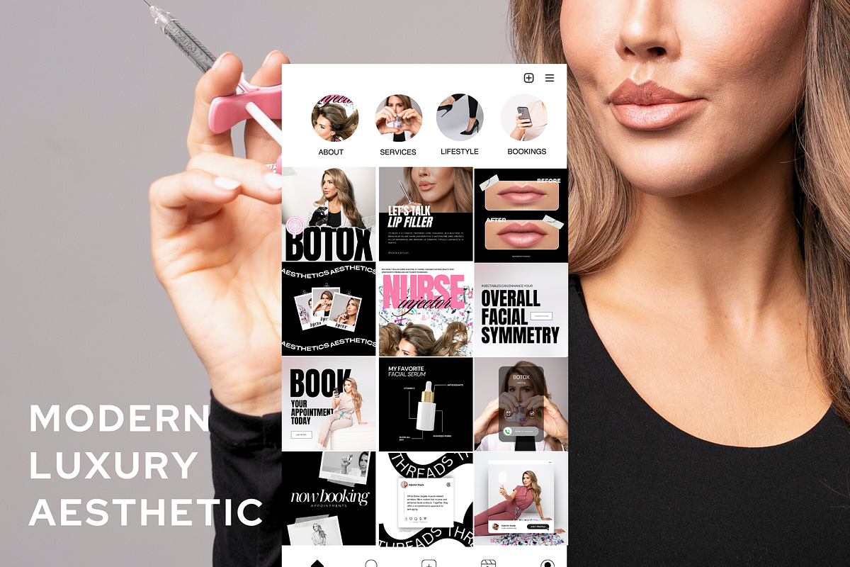 Instagram Templates Canva Social Kit, a Social Media Template by Design Driven Media (Photo 4 of 8)