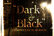 Dark & Black, a Serif Font by Sharkshock (Thumbnail 1 of 2)