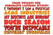 That’s All Folks Cartoon Font, a Font by Comicraft Fonts (Thumbnail 2 of 4)