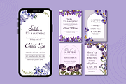 5 Birthday Surprise Party Invitation, a Templates & Theme by TemplateCastleStore (Thumbnail 2 of 9)