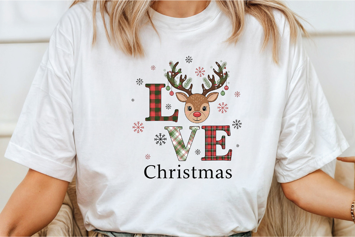 Love Christmas PNG Sublimation, an Illustration by Libby Wishes (Photo 5 of 5)