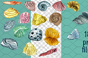 Ocean Whimsy Watercolor Wonders, an Illustration by Amarawolf's Art (Thumbnail 9 of 18)