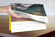 Desk Calendar for 2020 V5, a Stationery Template by graphicbox (Thumbnail 5 of 5)