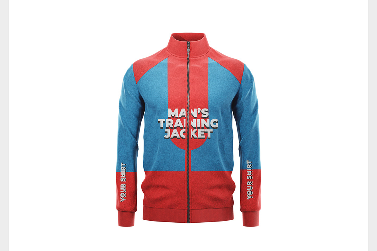 Man Sport Training Jacket Mockup, a Shirt Mockup by Se٧enStudio (Photo 2 of 2)