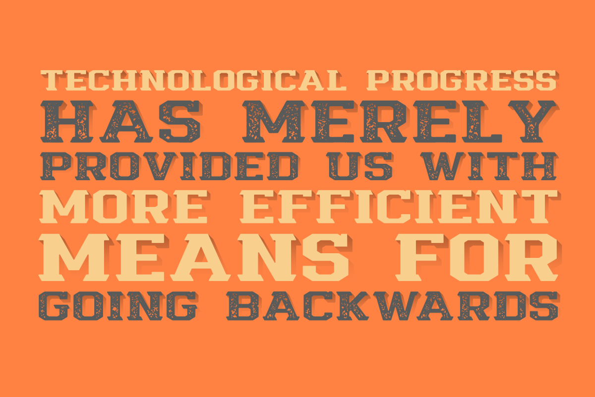 Machinist Display Font preview 2