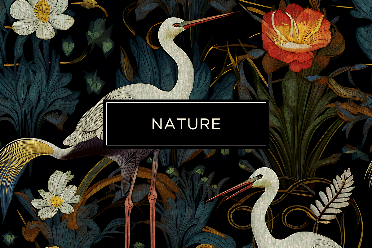 Repeat Pattern Nature Bird, a Pattern Graphic by Design Haus Gallery (Photo 1 of 6)