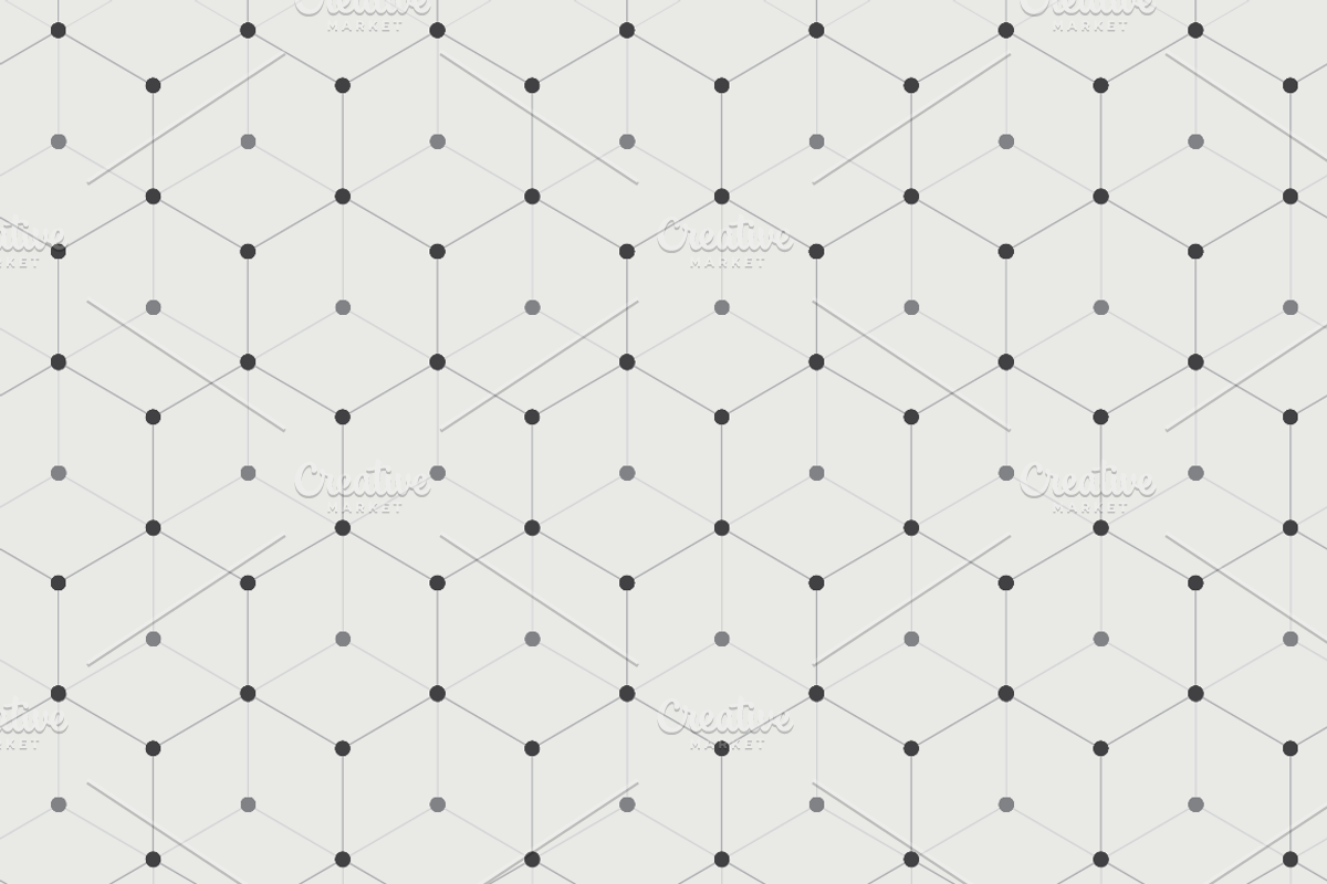Connections: 10 Vector Backgrounds, a Pattern Graphic by chewkotski (Photo 2 of 10)