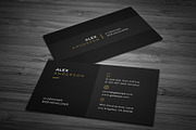 Minimal Individual Business Card, a Business Card Template by Galaxiya (Thumbnail 5 of 8)