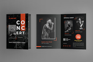 Music Festival Bifold Brochure