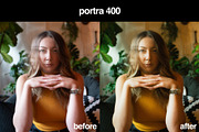 16 Portra Lightroom Preset Pack, a Preset Add-On by Gridfiti (Thumbnail 4 of 12)