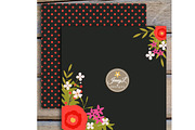 Floral Wedding Digital Papers, a Graphic by JennyL Designs (Thumbnail 2 of 5)