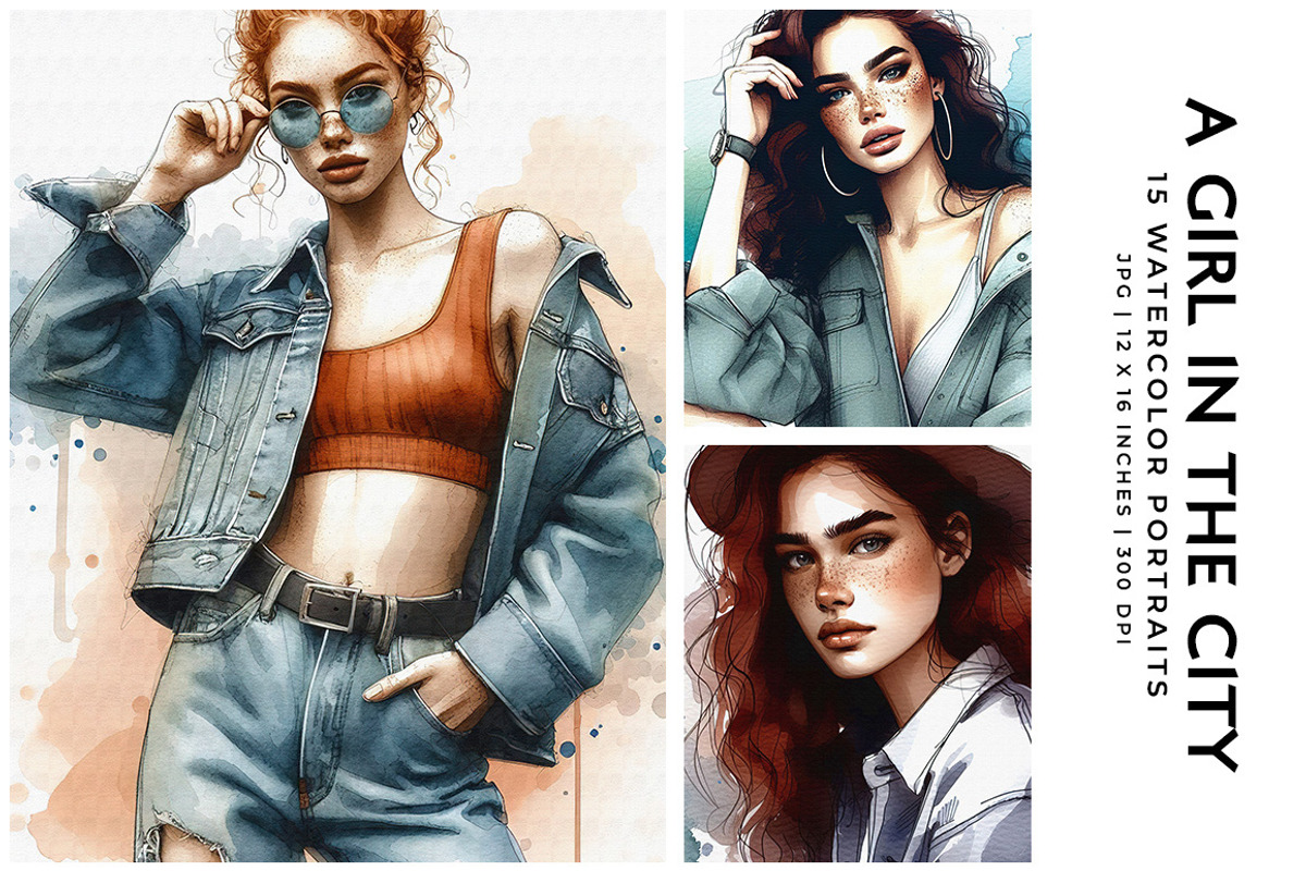A Girl in The City, a Person Illustration by Digital Art Creations (Photo 2 of 10)