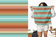 Colorful Southwest Stripes Pattern, a Pattern Graphic by PPEthnicDecorPattern (Thumbnail 7 of 7)