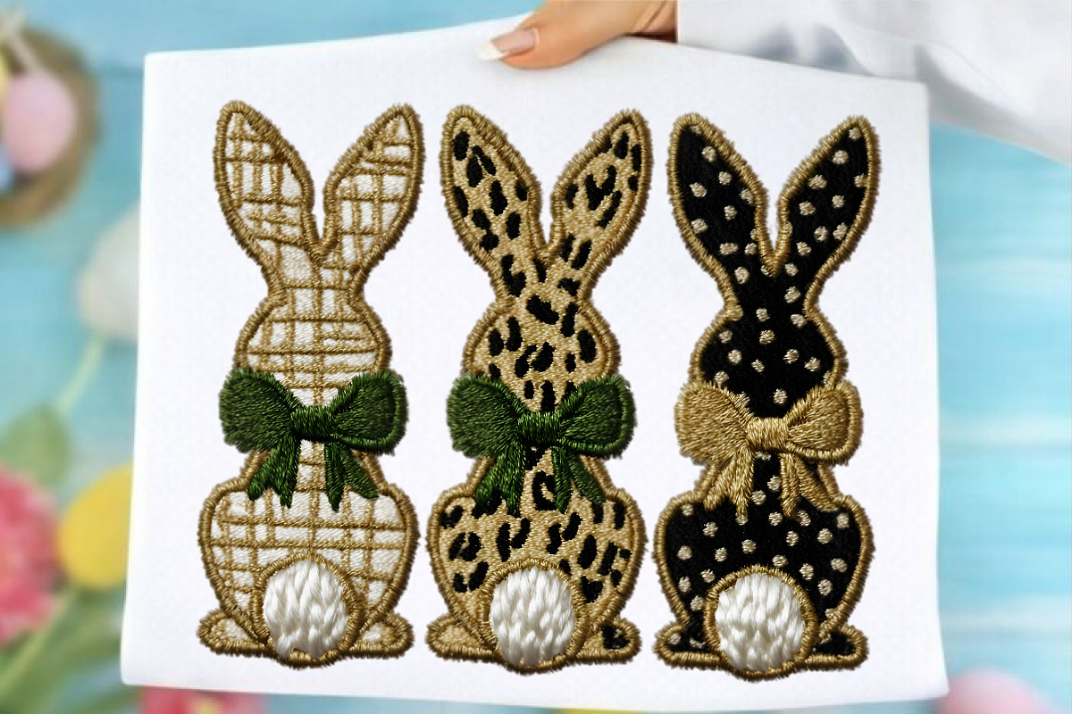 Leopard Easter Bunny Png Faux Yarn, an Illustration by SinaCreation (Photo 1 of 7)
