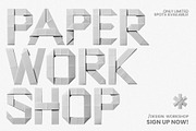 Origami - Folded Paper Font, a Font by AndrewPixelType (Thumbnail 2 of 7)