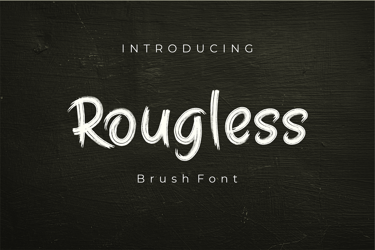 Rougless, a Handwritten Font by ARToni (Photo 1 of 5)