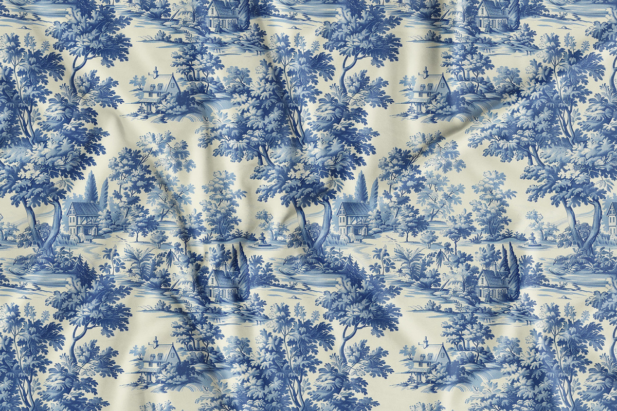 Toile de Jouy Print Design Patterns, a Pattern Graphic by Olya Creative (Photo 18 of 24)