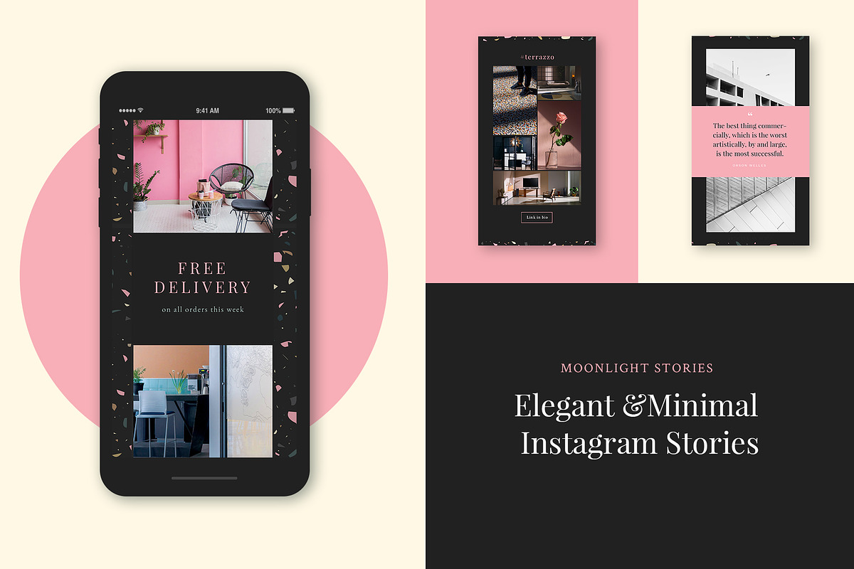 Elegant Instagram Stories, a Social Media Template by dookit studio (Photo 1 of 8)