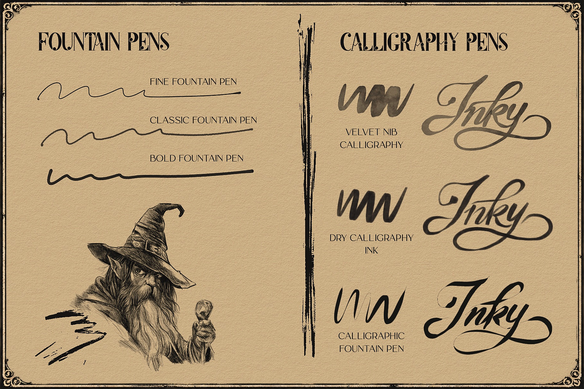 The Ultimate Ink Collection, a Brush Add-On by GRANCI STUDIOS (Photo 4 of 9)