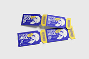 Realistic Coupon Mockup For Branding, an Advertising Mockup by bimockup (Thumbnail 4 of 6)