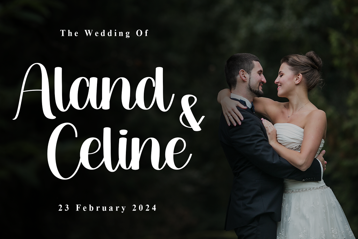 Midnight | Script Font, a Handwritten Font by Scratchones (Photo 3 of 8)