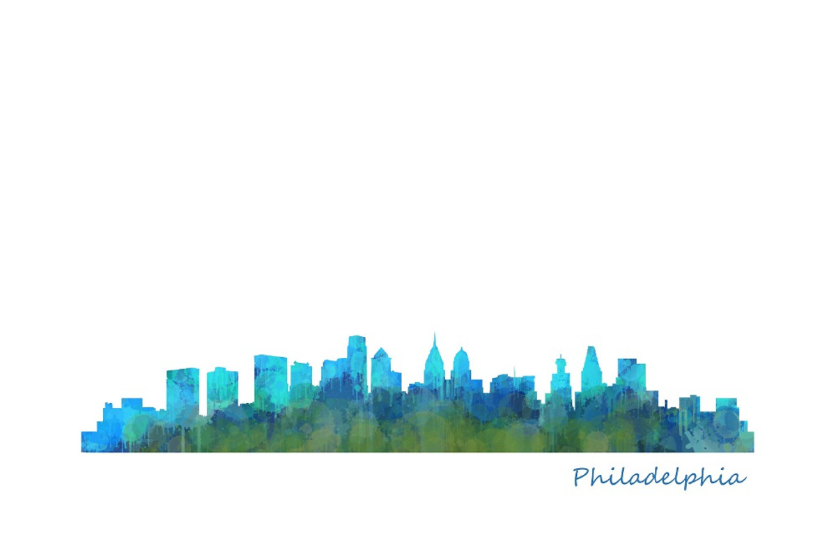 10 x Files Pack Philadelphia Skyline, an Illustration by HQPhoto Store (Photo 4 of 6)