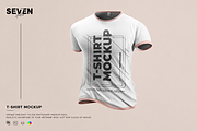 T-Shirt Mockup Template, a Shirt Mockup by Se٧enStudio (Thumbnail 1 of 2)