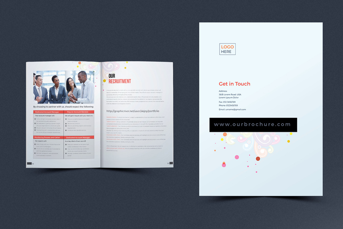 Brochure, a Brochure Template by artico (Photo 6 of 6)