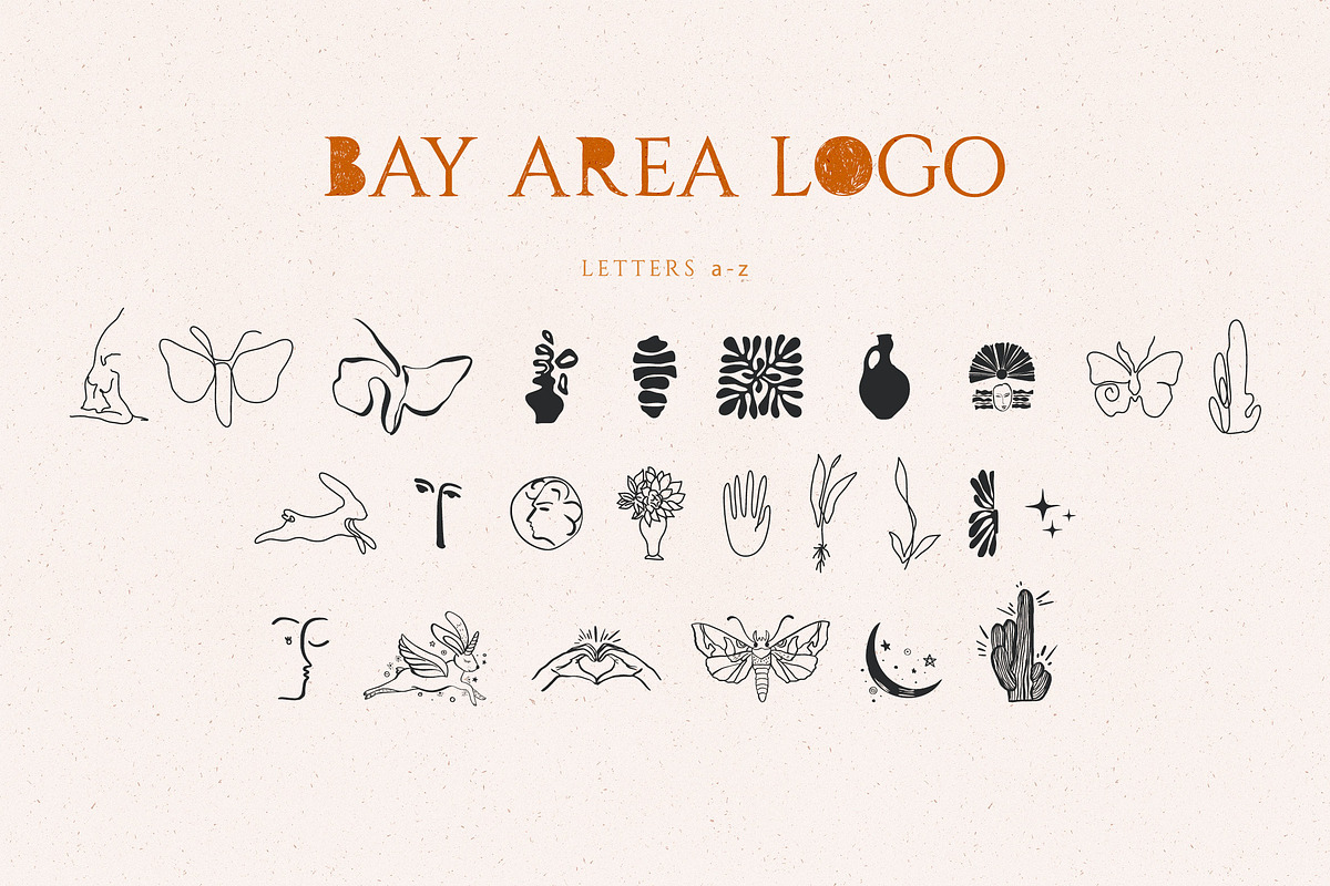 Bay Area Font Family, a Script Font by Spasibenko Art (Photo 7 of 18)