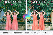 DC Strawberry Portrait Lightroom, an Action Add-On by PresetHeroes (Thumbnail 6 of 6)