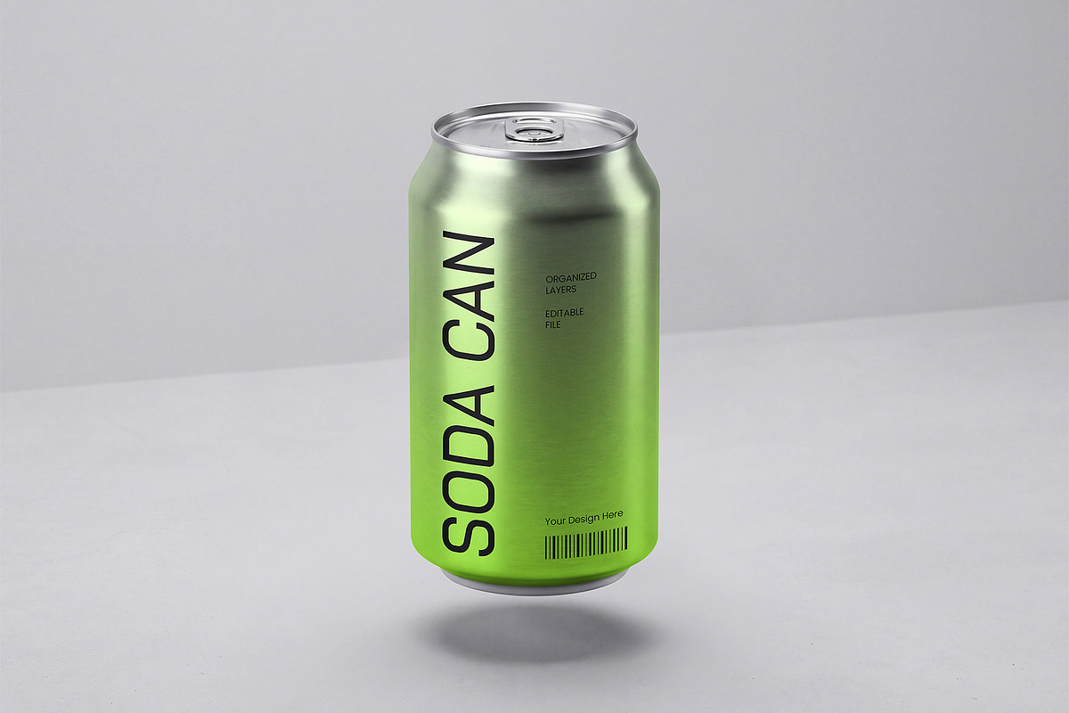Soda Can Mockup Bundle, a Packaging Mockup by graphypix (Photo 9 of 14)