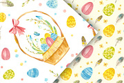 Easter Seamless Pattern, Cute Sheep, a Pattern Graphic by Valin Malin (Thumbnail 6 of 8)