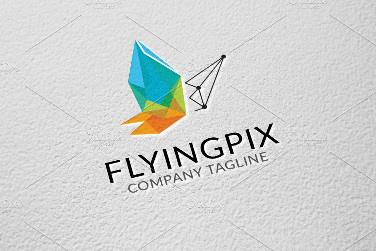 Flying Pixel, a Branding & Logo Template by Twelve.std (Photo 1 of 4)